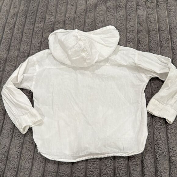Zara linen blend hooded top - Picture 5 of 6